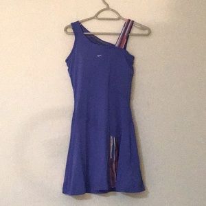 Nike dry-fit blue athletic dress